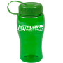 Customizable 18 oz. Poly-Pure Bottle with Tethered Lid