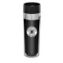 16 oz. Double Wall Black Plastic Liner Tumbler