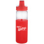 16 oz Glass Bottle With Silicone Sleeve
