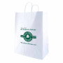 Imprinted-White-Kraft-shopping-bags