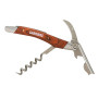 Mahogany Style Wooden Corkscrew Wine Opener
