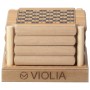 4 Piece Coaster Game Set
