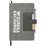 5.5" x 8.5" Heathered Executive Bound Notebook