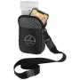 Grid Lanyard Crossbody Phone Pouch