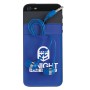Stretch Phone Card Sleeve with Earbuds