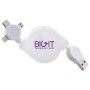 Retractable 3-in-1 Charger Cable