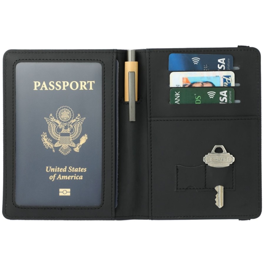 Deluxe Recycled Passport Wallet