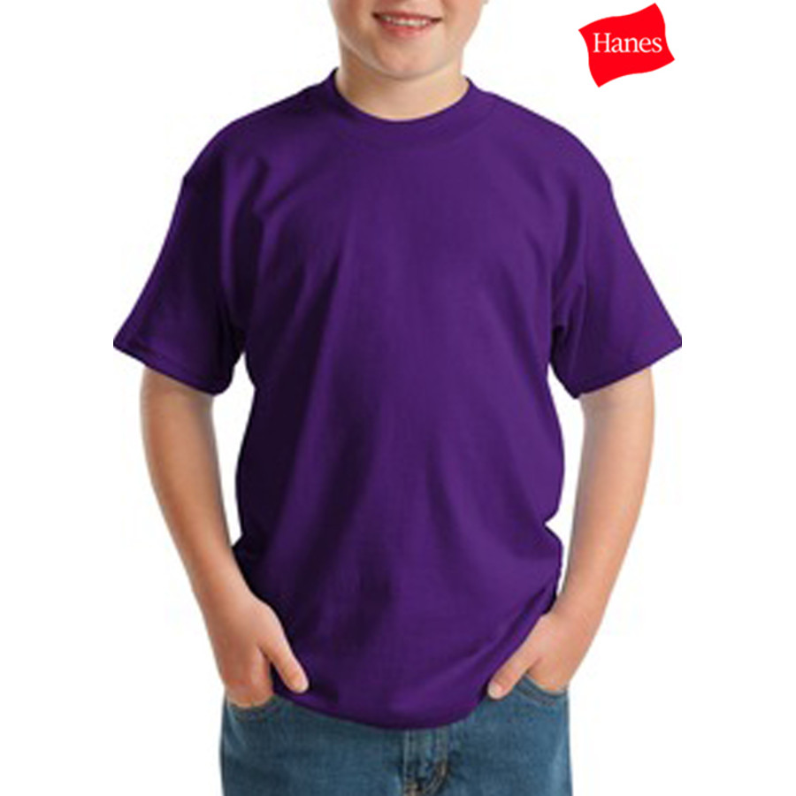 Hanes Youth Comfortsoft 50/50 Cotton/Poly T-Shirt
