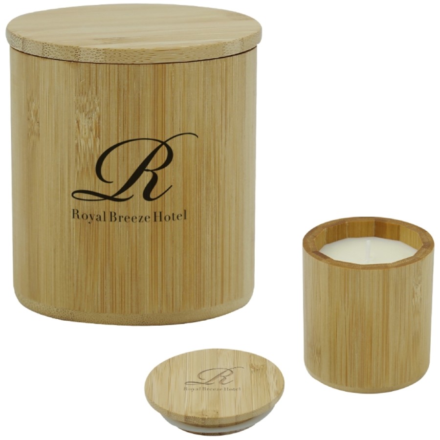 Bison Lane Bamboo Candle