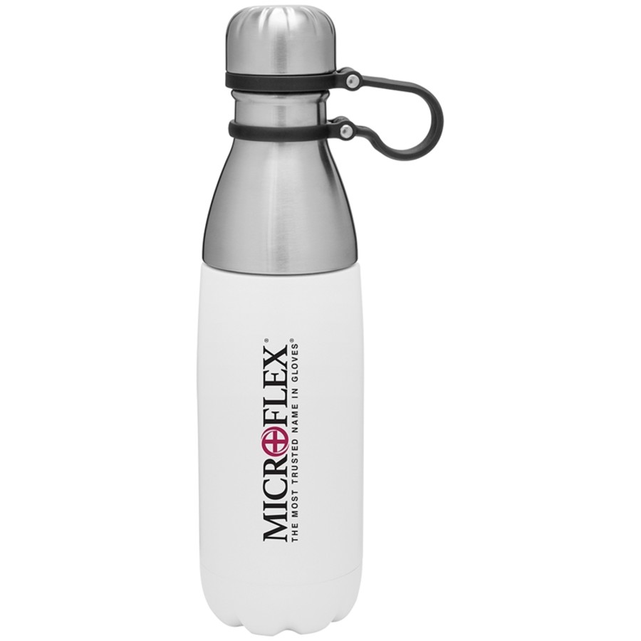 H2go Sync - Powder 16.9 oz. Double Wall 18/8 Stainless Steel Thermal Bottle