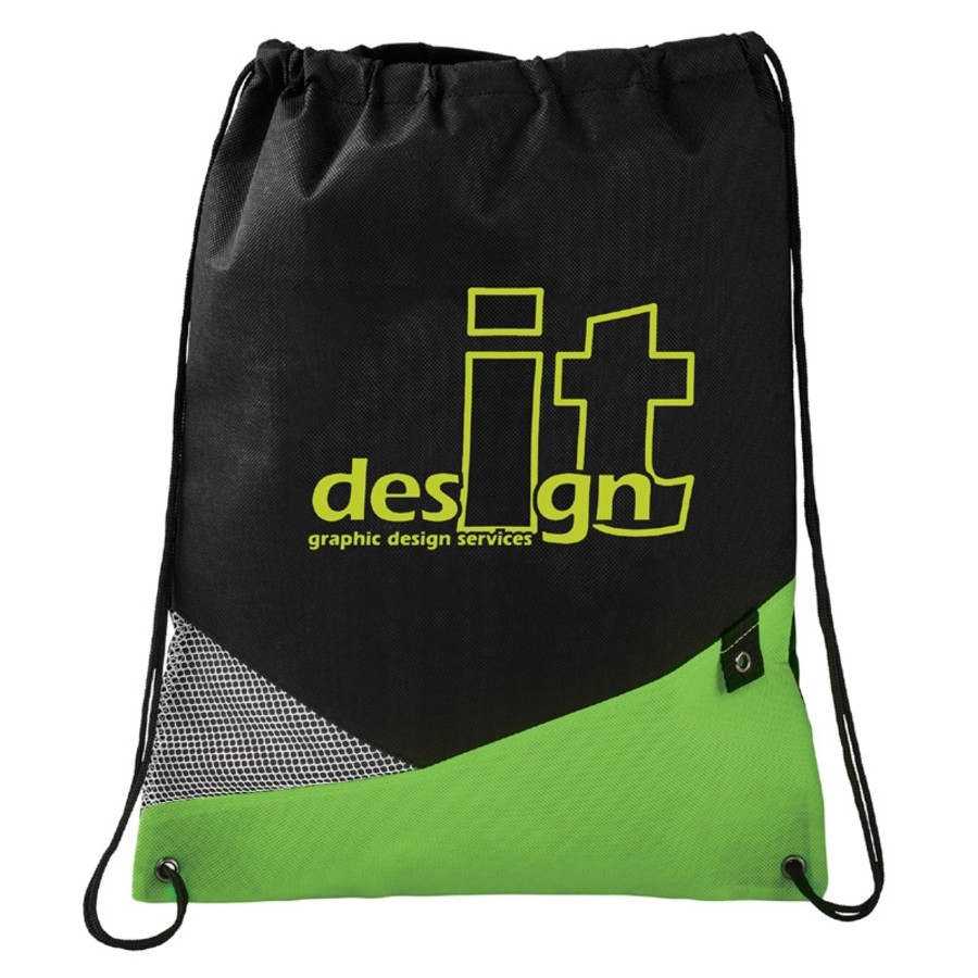 Non-Woven Mesh Drawstring Sportspack