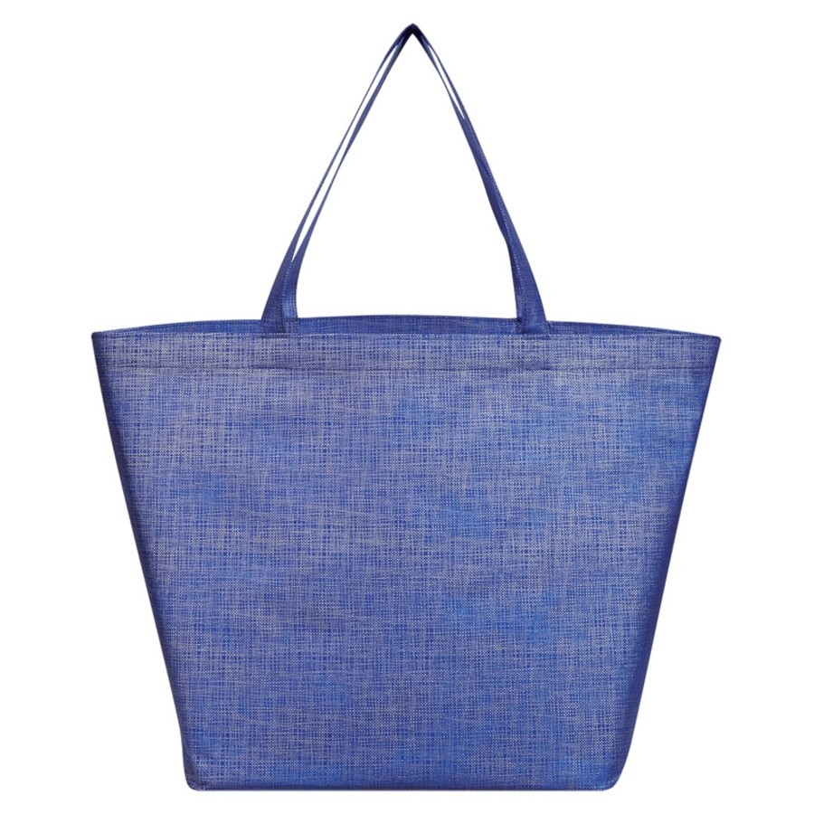 Non-Woven Crosshatched Tote Bag