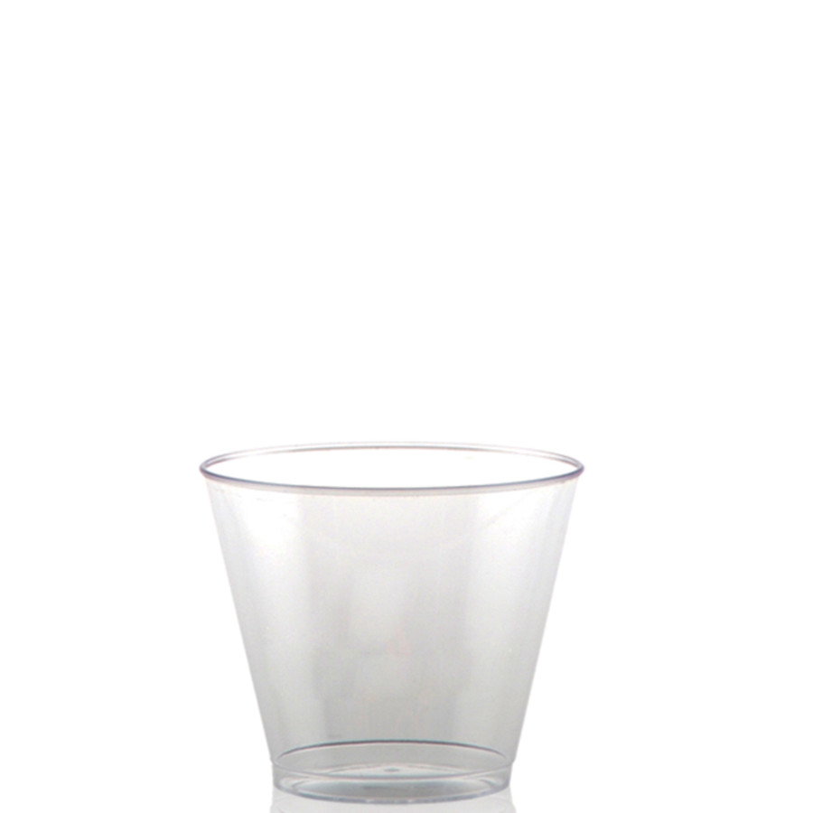 5 oz. Clear Plastic Rocks Cup