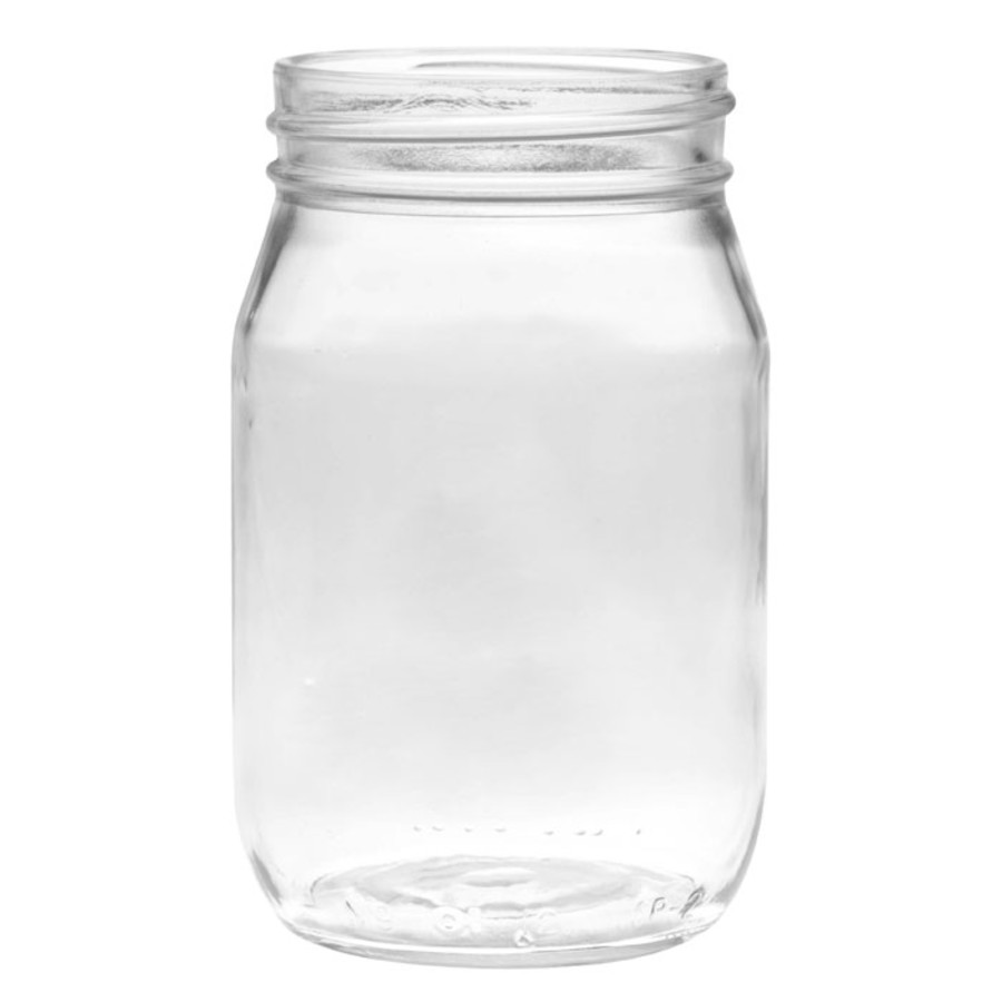 16oz Glass Mason Jar