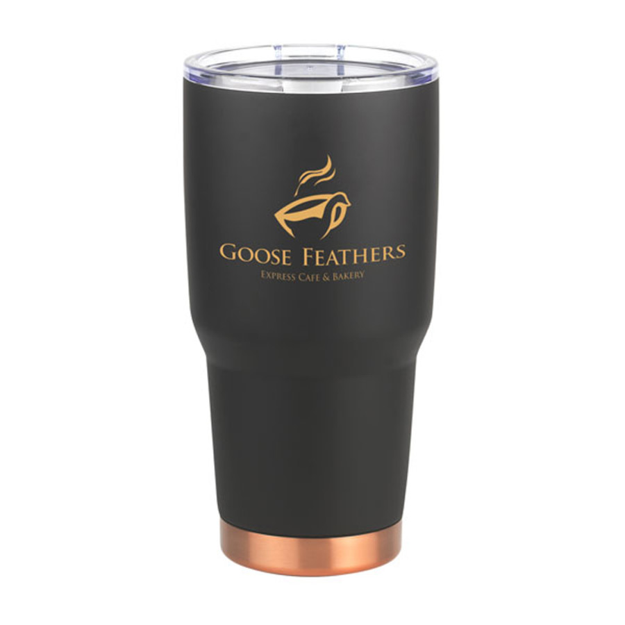 Personalized Powder Coated Tumbler with Wood Duck Decal Choose colors.