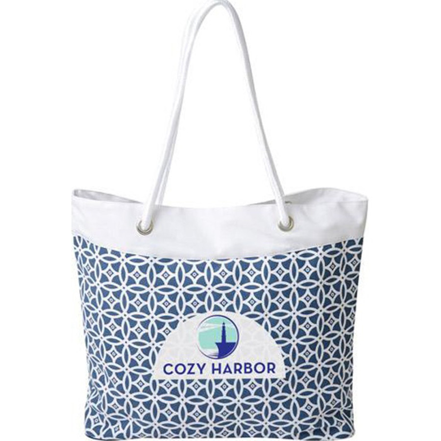 Imprinted Rope Tote