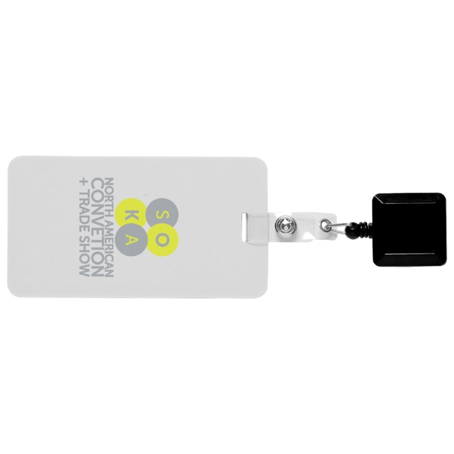 Easy To Go Square Badge Holder