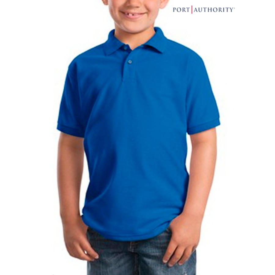 Port Authority Youth Silk Touch Sport Shirt