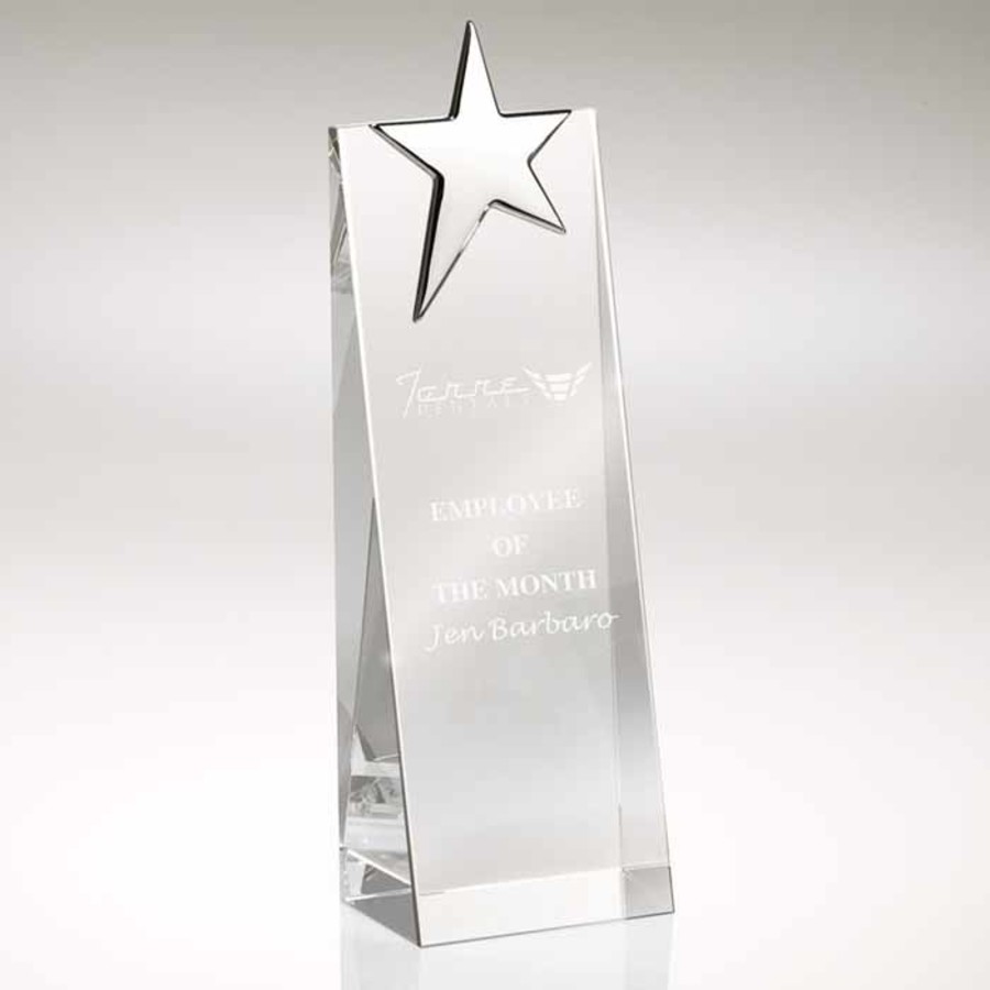Printed Silver Star Tower
