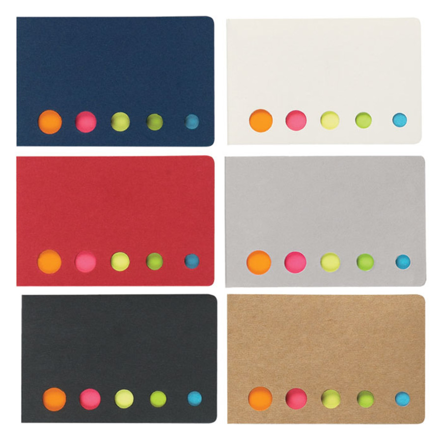 Printed Sticky Flags In Pocket Case