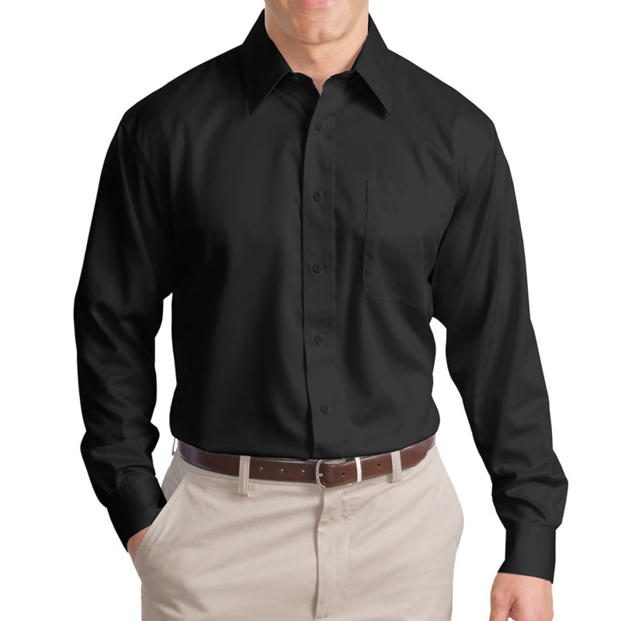 Port Authority Long Sleeve Non-Iron Twill Shirt (Apparel)