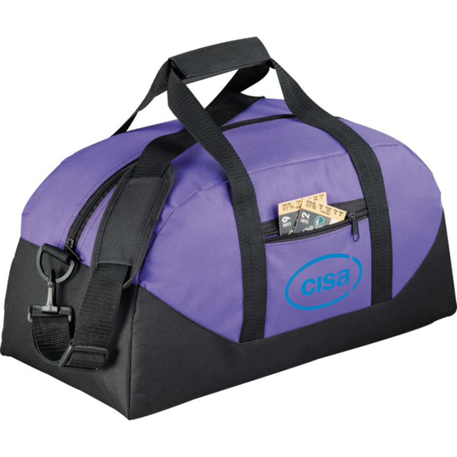Customizable Stadium Duffel Bag - purple