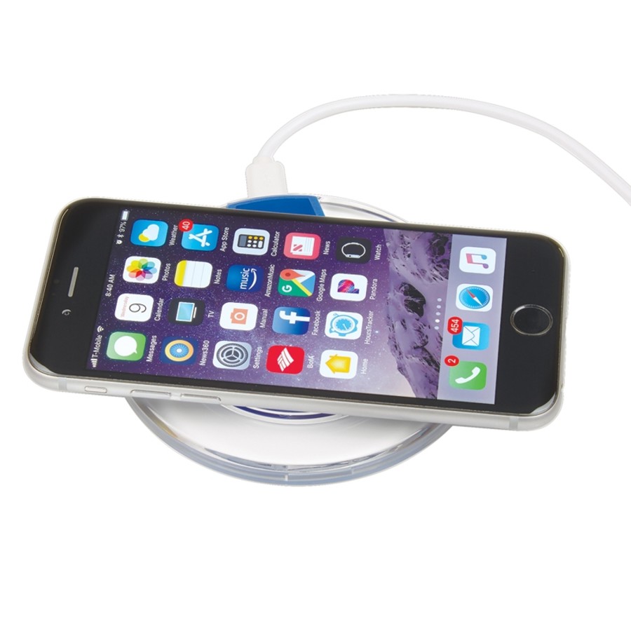 Qi Certified Light Up Wireless Charging Pad