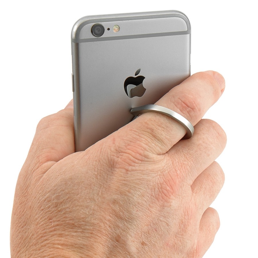 Aluminum Cell Phone Ring and Stand