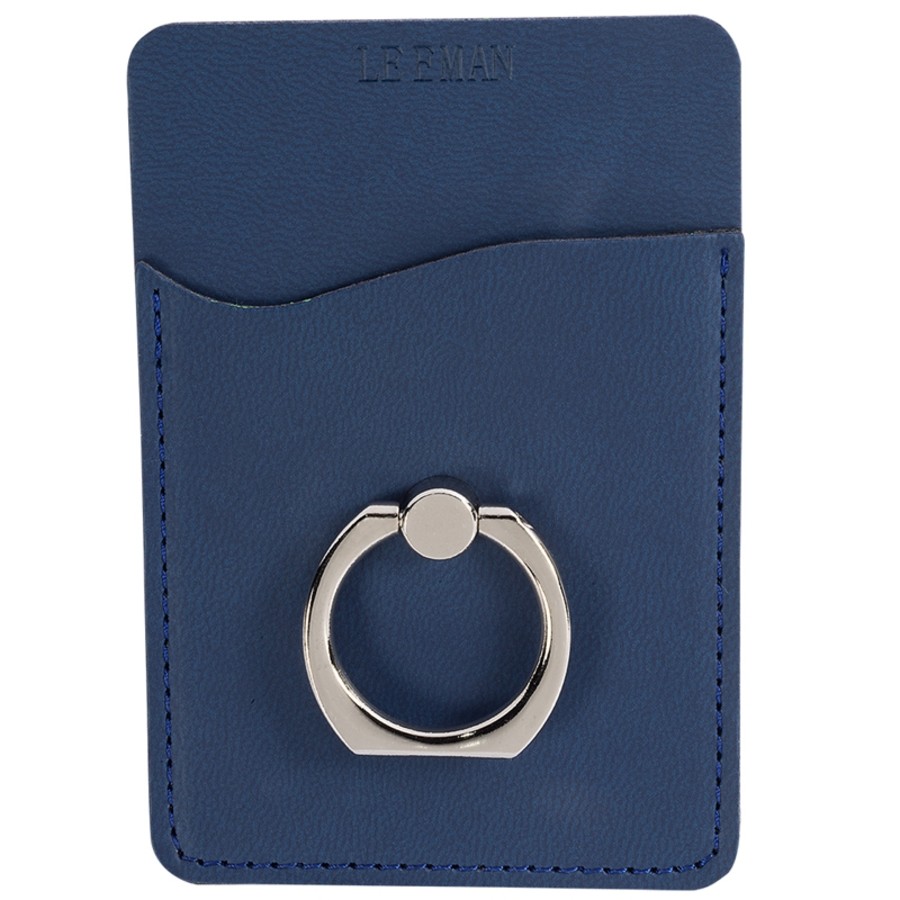 Tuscany Card Holder with Metal Ring Phone Stand