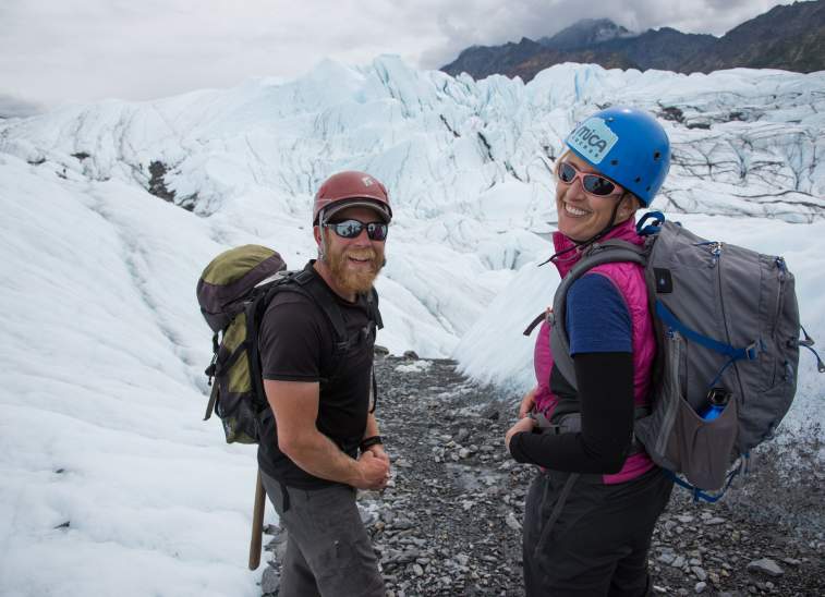 Matanuska Glacier Hikers