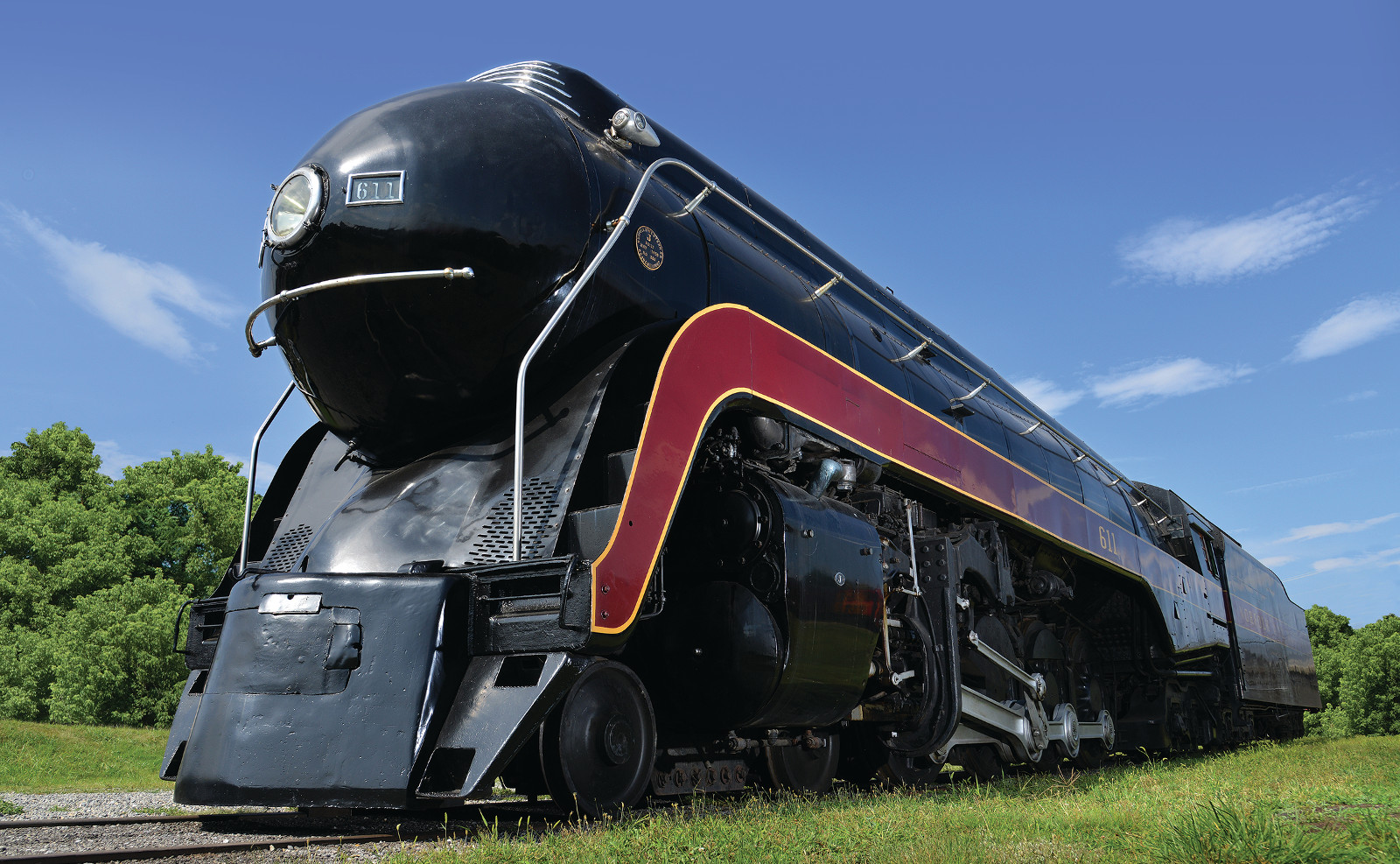  611 Steam Train Locomotive Returns To Roanoke