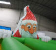 Rent a Santa themed bouncer