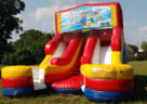 16ft Double Lane Super Mario Slide