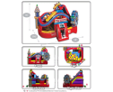 Amusement Park Obstacle Dimensions