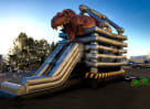 Dinosaur Bounce House T-Rex Slide