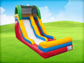 Inflatable Dry or Wet Water Slide