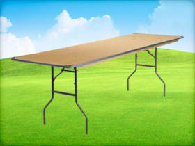 8ft Banquet Tables for rent