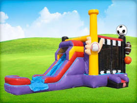 Sports Bounce House Combo For Hire