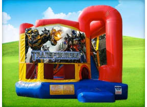 Transformers 4in1 Bounce House Combo w/ Wet or Dry Slide