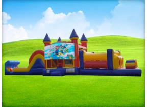 50ft Mario Obstacle w/ Wet or Dry Slide