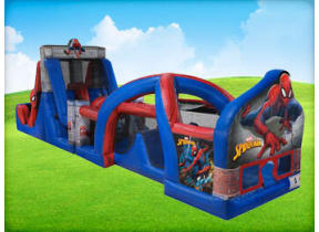 50ft Spider Man Obstacle Course (Wet or Dry)