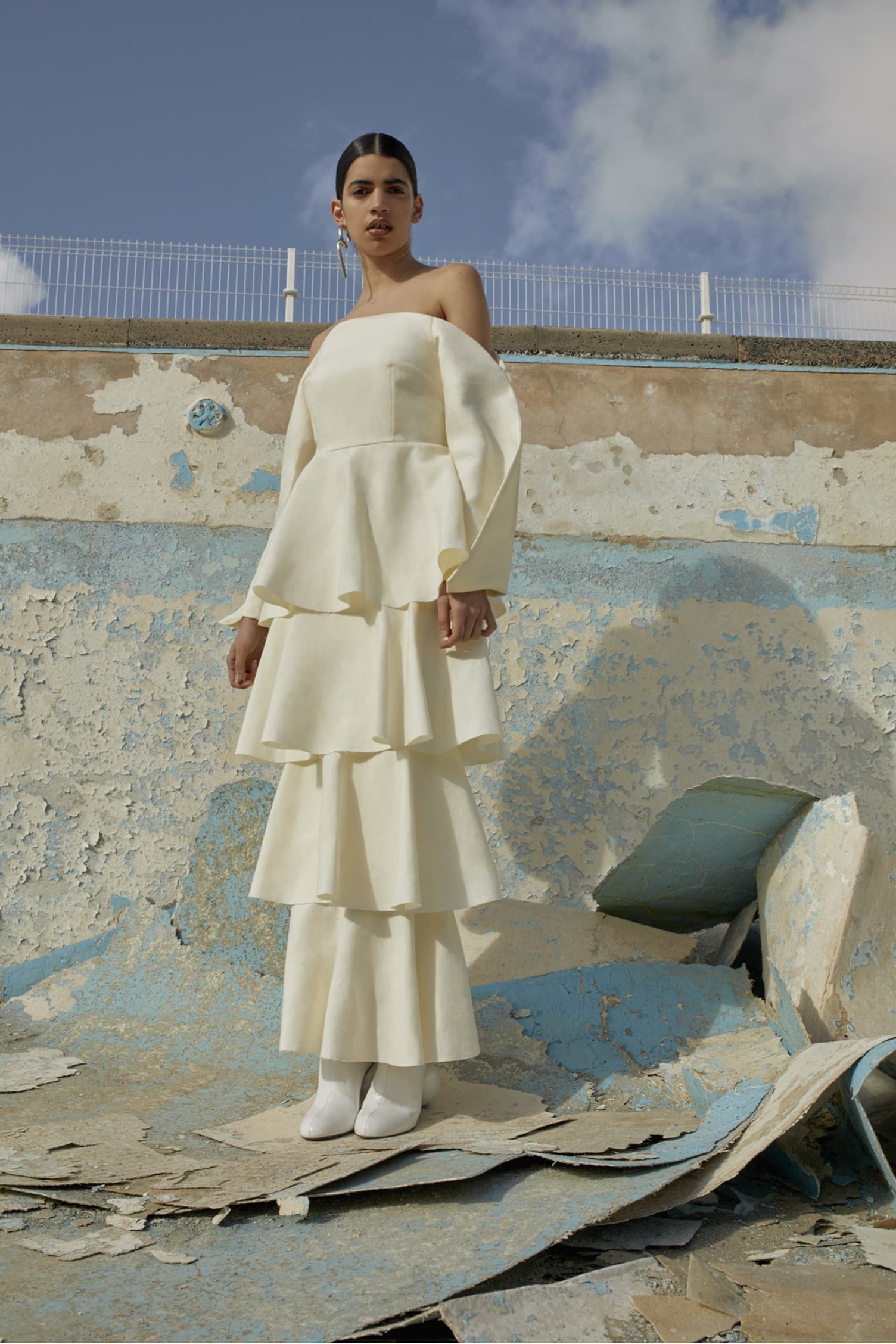 Veda Dress Cream
