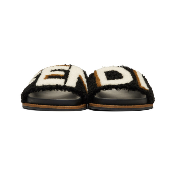 fendi shearling strap