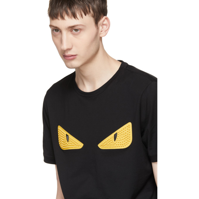 fendi t shirt white yellow eyes