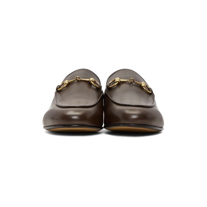 gucci princetown mules brown