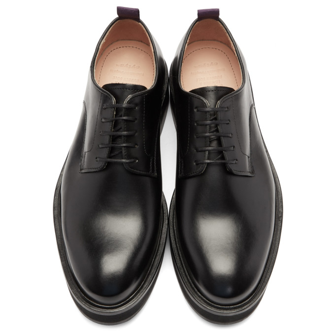 EYTYS Kingston RaisedSole Leather Derby Shoes, Llack ModeSens