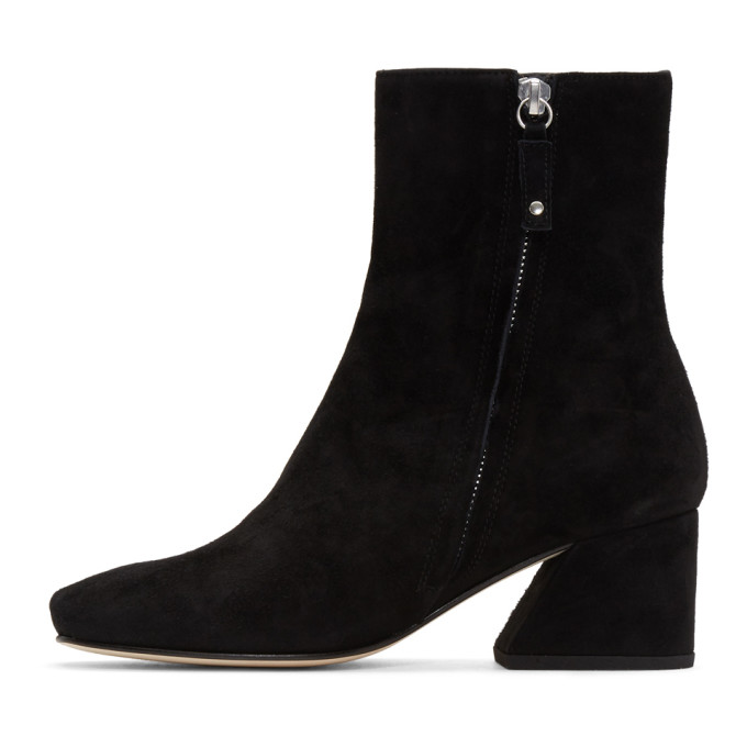 DORATEYMUR Nizip Embellished Suede Ankle Boots, Black | ModeSens