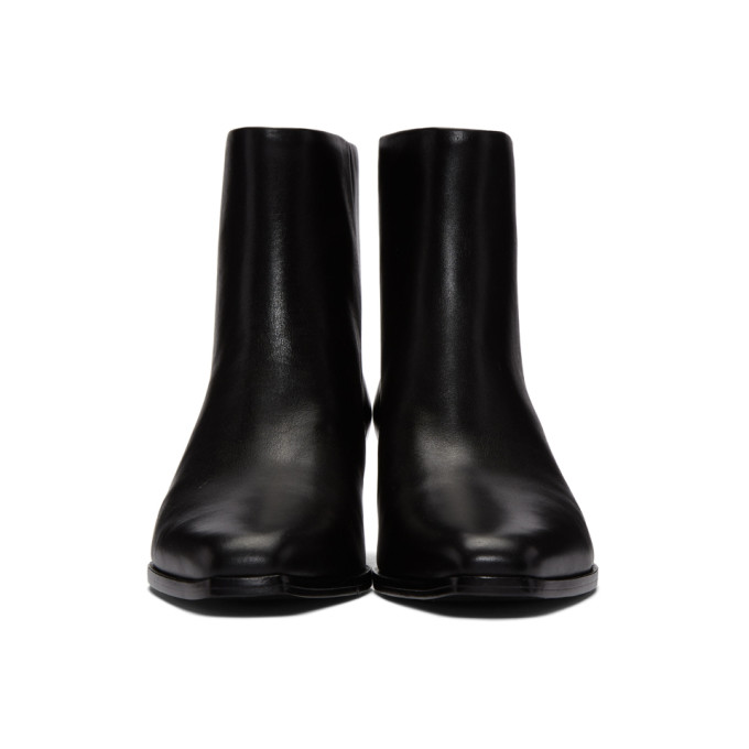 Shop 3.1 Phillip Lim Black Agatha Ankle Boots In Ba001 Black