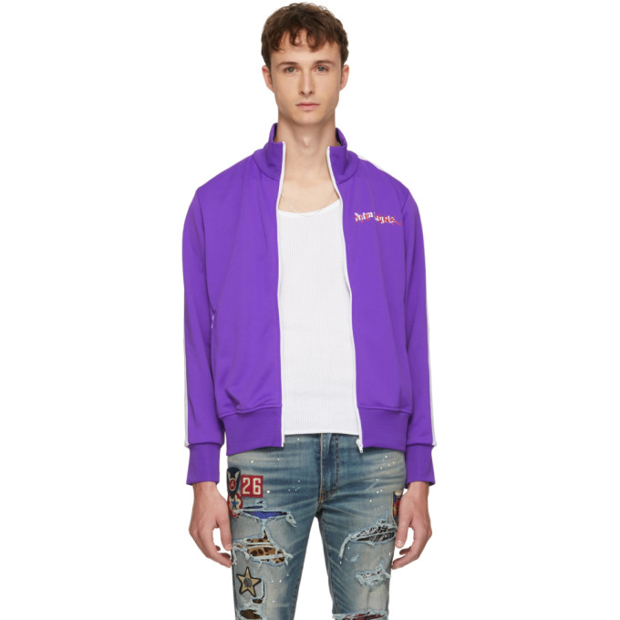 PALM ANGELS PALM ANGELS PURPLE PLAYBOI CARTI EDITION DIE PUNK TRACK JACKET