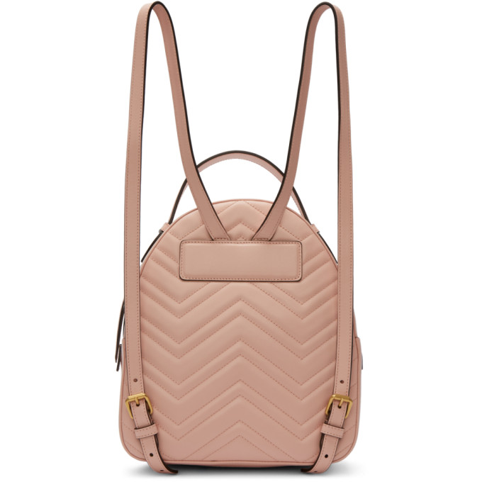gucci marmont pink backpack
